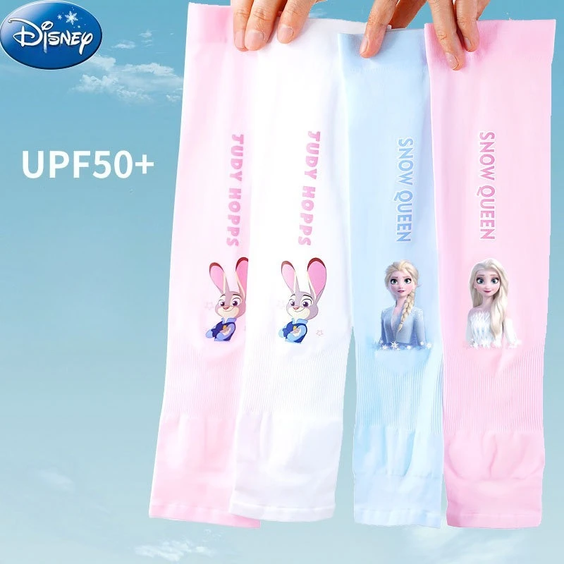 

Miniso Disney детский летний рукав из ледяного шелка с рукавами для девочек Ice Clean солнцезащитный рукав с солнцезащитным кремом уличный рукав защита от ультрафиолета