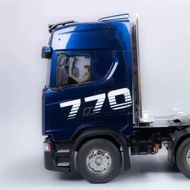 770S 1/14 مركبة يتم التحكم بها عن بُعد سقف منحرف الهواء العلوي الرياح منحرف 770-K11 ل Tamiya 1/14 RC شاحنة جرار 770S أجزاء الملحقات