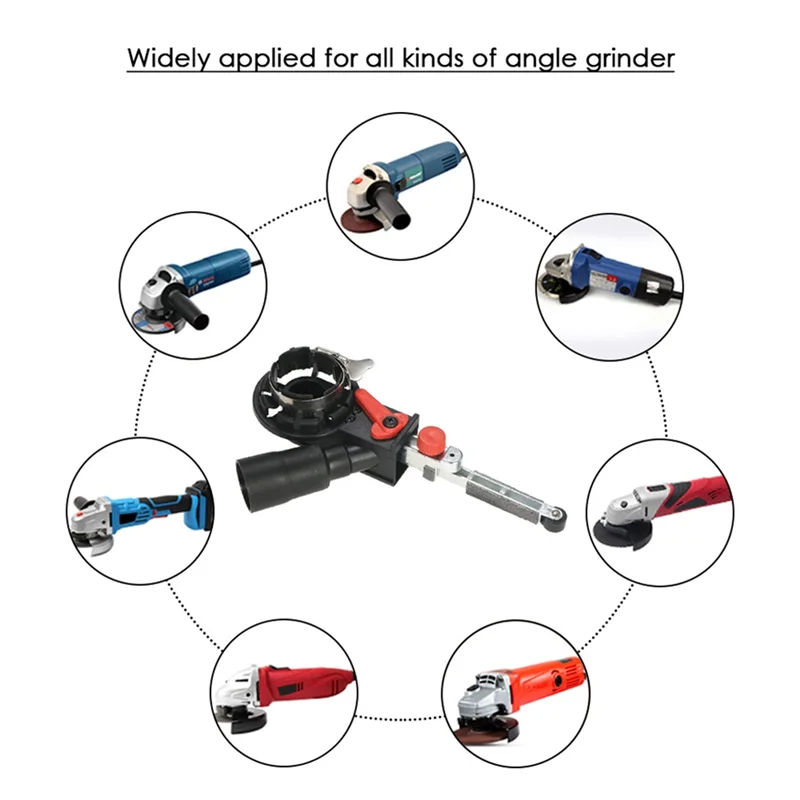 

AB34-Belt Grinder Accessories Belt Sander Set Angle Grinder Belt Sander Accessories Belt Sanding Machine Accessories