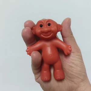 Indianer Retro Troll Puppe Hässliches Baby PVC Lucky 8 cm Sammlerstück mit Magic Hut und Stoff - Vintage und schönes Geschenk für Weihnachten und mehr 6 Hauptverkäufe für indische Puppen - №5
