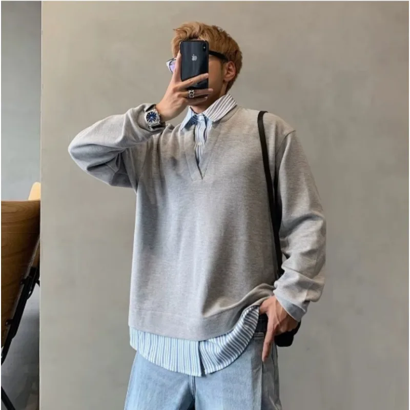 بلوزات الخريف الأنيقة 2025 هوديس البلوز التلبيب الرقبة طويلة الأكمام بلايز المرقعة البلوز قميص العمل الأنيق