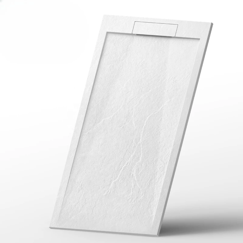 Italian style artificial shower tray Walk-in shower base Shower siding tray