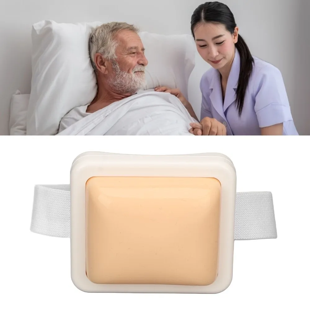 Wearable Injection Training Pad Simulation Human Skin Silicone IV Practice Pad Elastic Band Suture Training Simulator