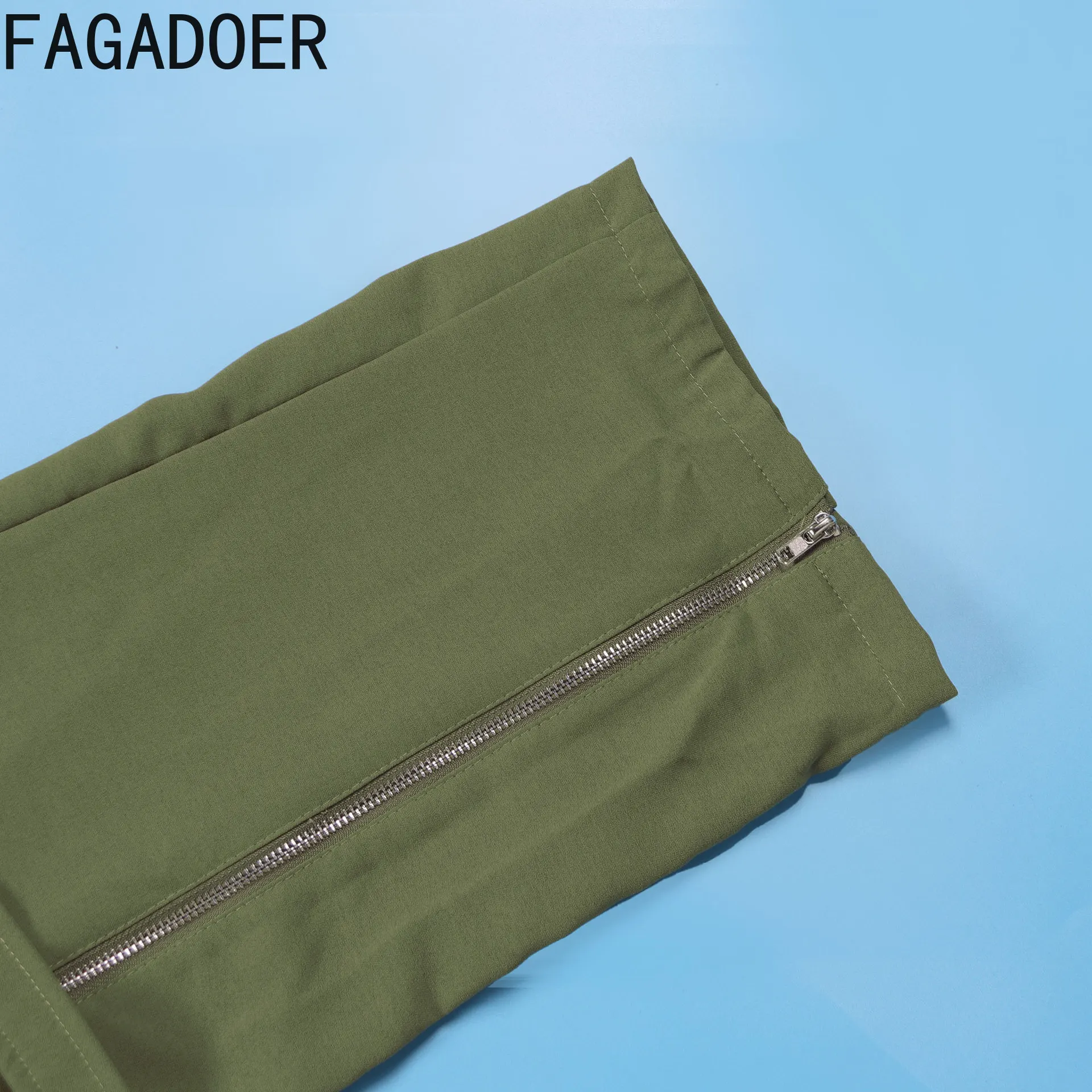 Fagadoer-macacões sexy para mulheres, calças cargo, v profundo, manga curta, bodycon, moda, macacão esportivo de uma peça