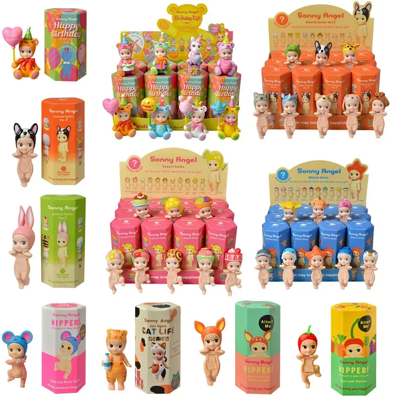 سوني الملاك 20th الذكرى الحصاد سلسلة الفاكهة الملاك شخصيات كرتونية دمى لعبة الحيوان صندوق أعمى للأطفال هدية الكريسماس