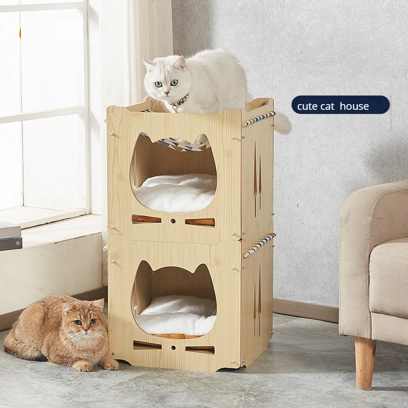 Wholesale Pet Supplies Cat Nest Four Seasons Can Be Stacked Cat Bed House Furniture House