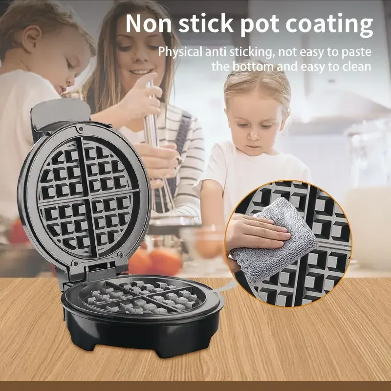 Houselin Waffle Maker - Non-Stick Waffler Iron, American Style Waffles for Breakfast