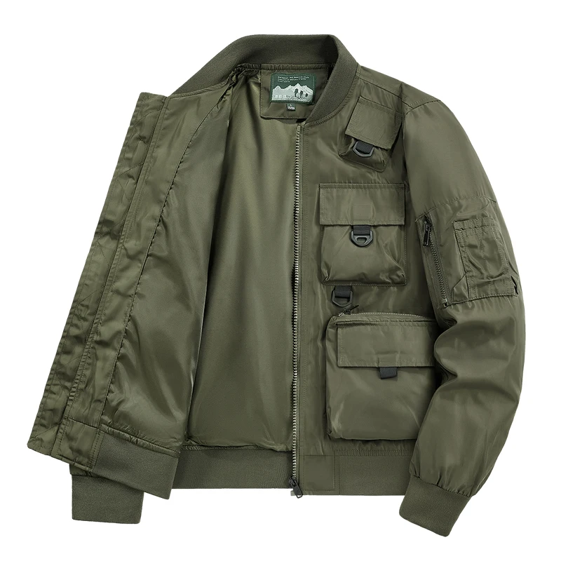 

Fall and Winter Men's Casual Versatile Trend American Retro Military Cross Country Sports Windproof Waterproof Tactical Jackets