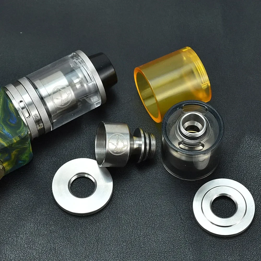 

Wolfcoolvape Bellcap for Taifun GT4 RTA Designed Topfilling Atomizer Bell Cape PC POM PEI Material for GT IV Vape Tank