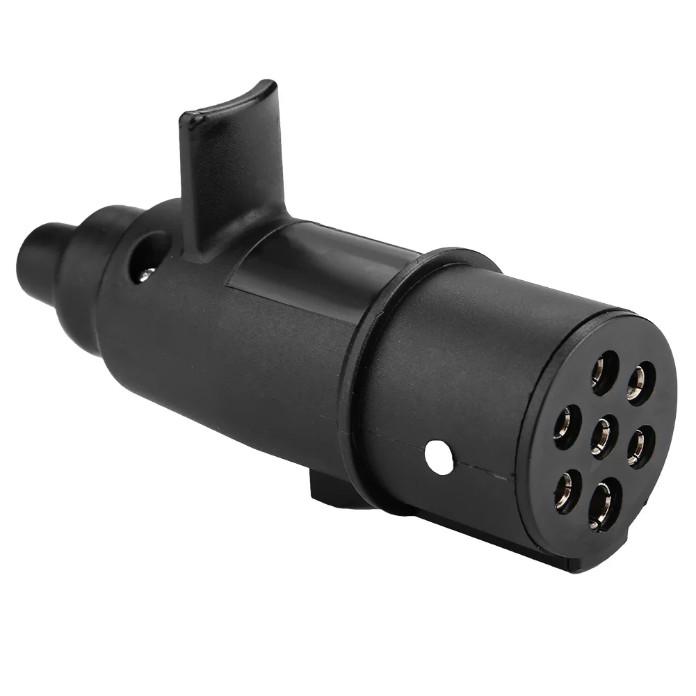 Trailer Plug Adapter 24V 7 Pin Trailer Plug N Type Towing Connector Adapter for Trailer Truck  N Type Trailer Plug