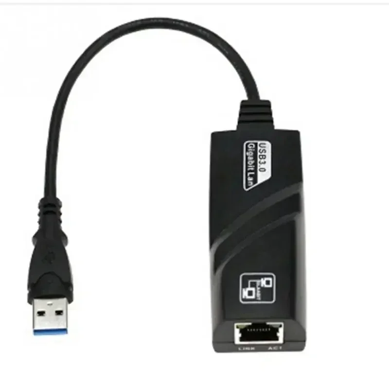 USB 3.0 Wired To Gigabit Ethernet RJ45 LAN (10/100/1000) Mbps Network  Adapter Ethernet Network Card For PC Hardware Wholesales