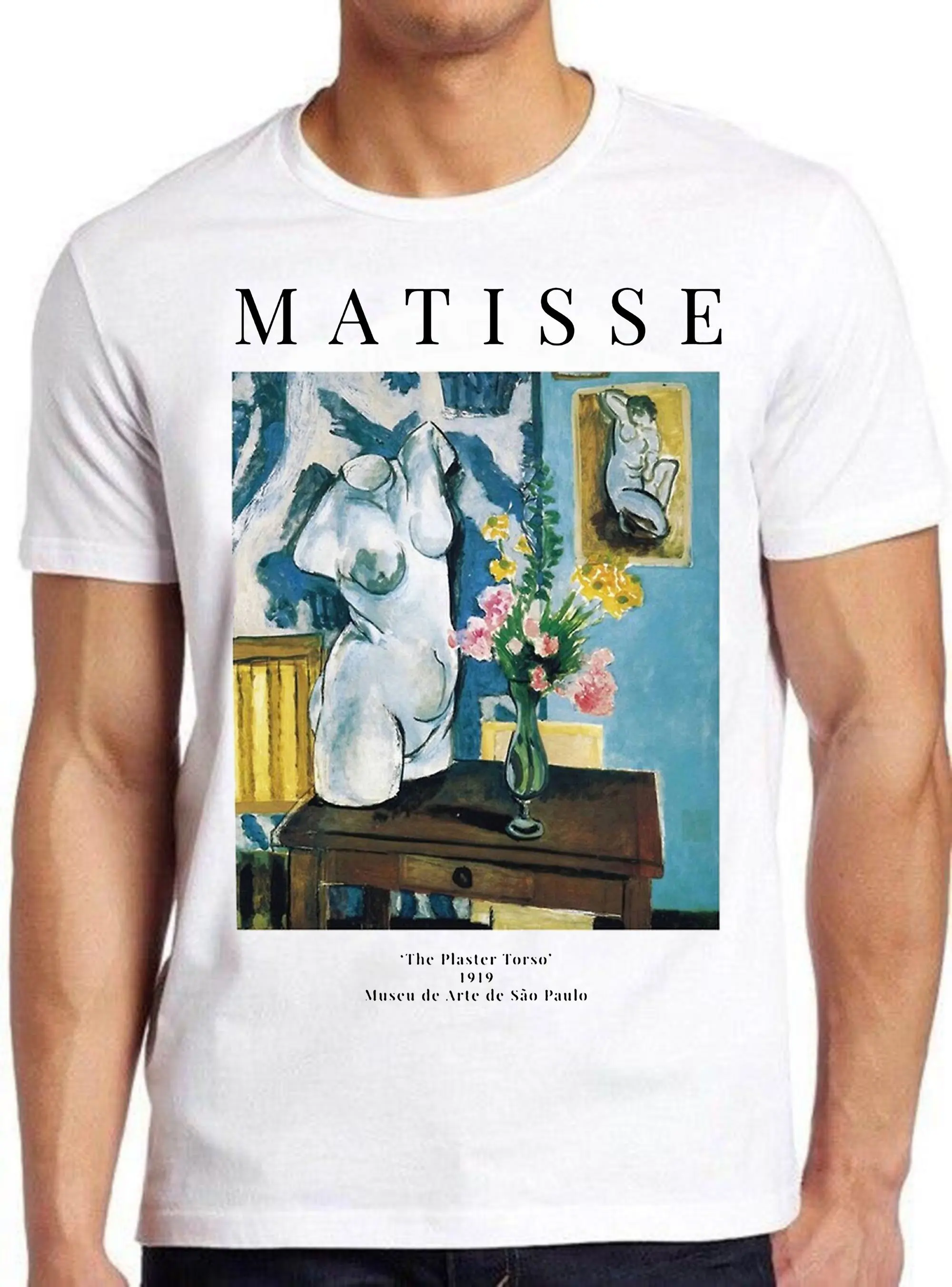 Henri Matisse The Plaster Torso Paint Retro T Shirt Funny Art Drawing Gamer Anime Cult Meme Movie Music 1116