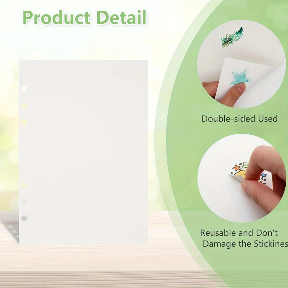 40Pcs Release Paper for Binder Refills