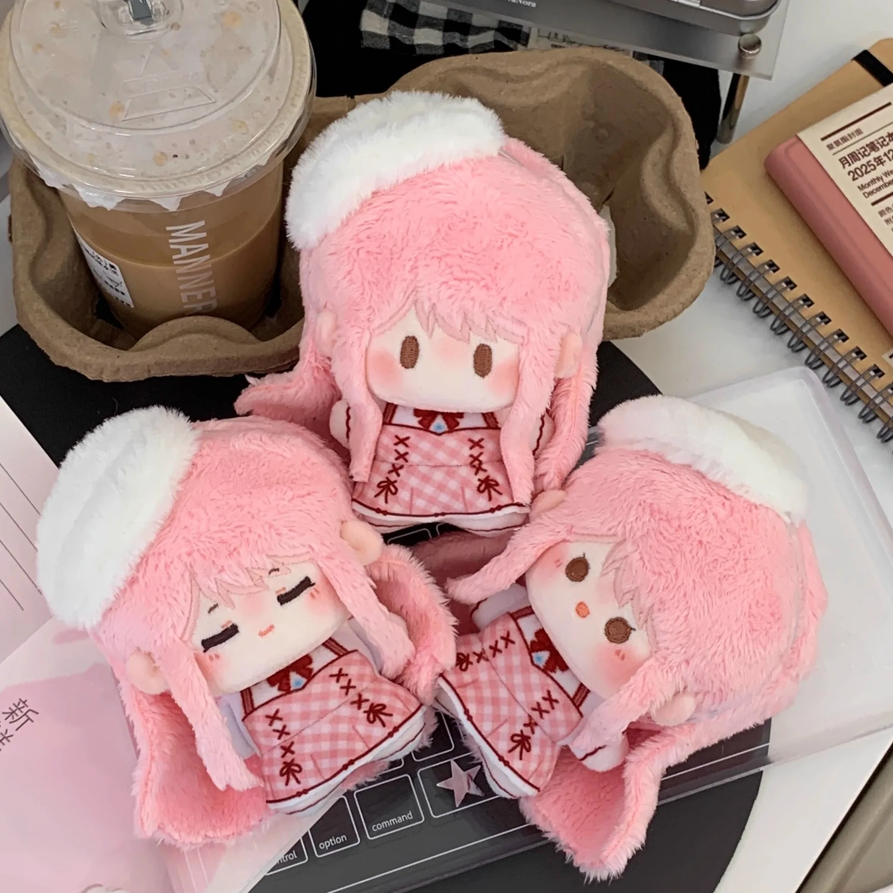 

Cute Shining Nikki 10cm Cotton Plush Doll Toy Kawaii Nikki Pink Plush Play Doll Birthday Gift