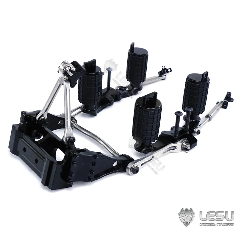 อะไหล่โลหะ Air Bag Suspension ด้านหลังเพลาสําหรับของเล่น 1/14 RC รถบรรทุก DIY Tamiyaya รถของเล่นอุปกรณ์เสริม TH18262