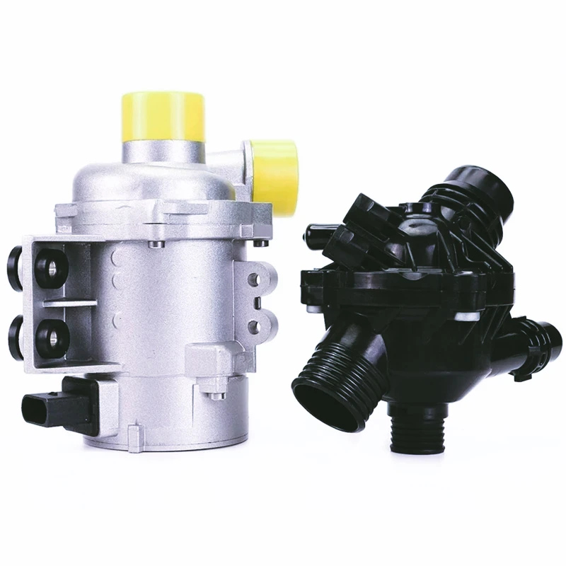 AA-Termostato de bomba de agua refrigerante para BMW E60 E61 E81 E87 E90 E91 X1 X3 X5 Z4 325i 330i 525i 530i 630i 730i 115175869
