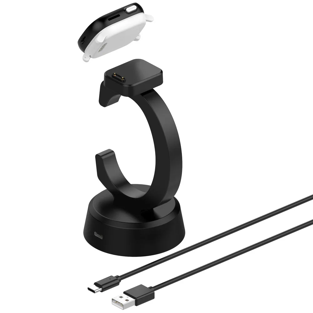 Charger Stand For Xplora X6 Play Smart Watch Replacement Charging Dock With USB Cable 5V 1A Output Sturdy ABS Base Space Saving