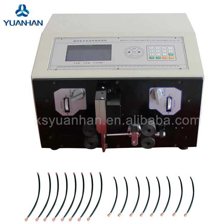 ワイヤー切断および圧着機/自動ワイヤー径