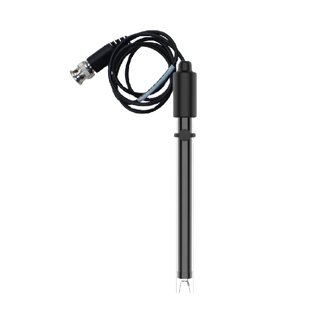 

E-201F pH Combination Probe Upgraded Electrode BNC Plug Protective Cover and Refillable 2-in-1 Probe