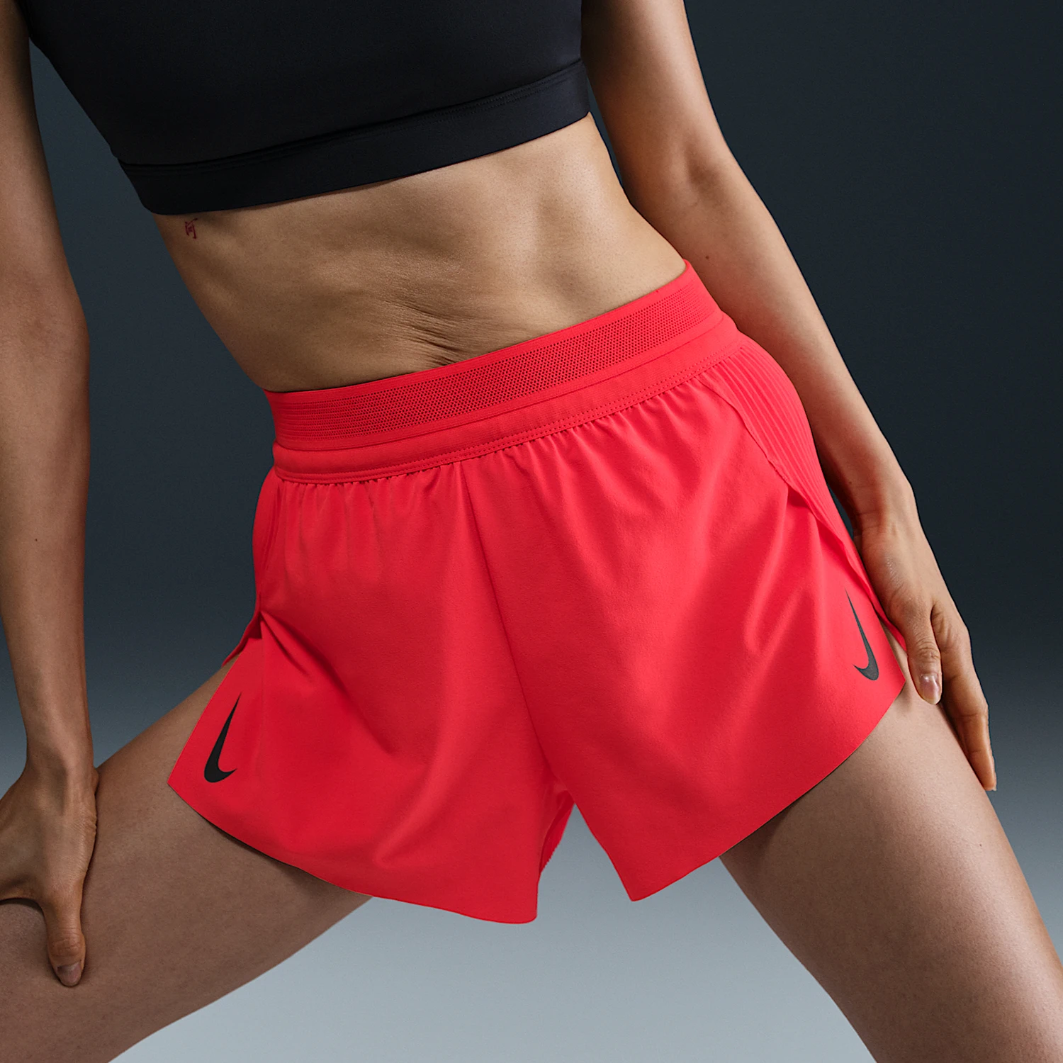 Nike genuine new women's running slit breathable casual sports shorts FN2329-696