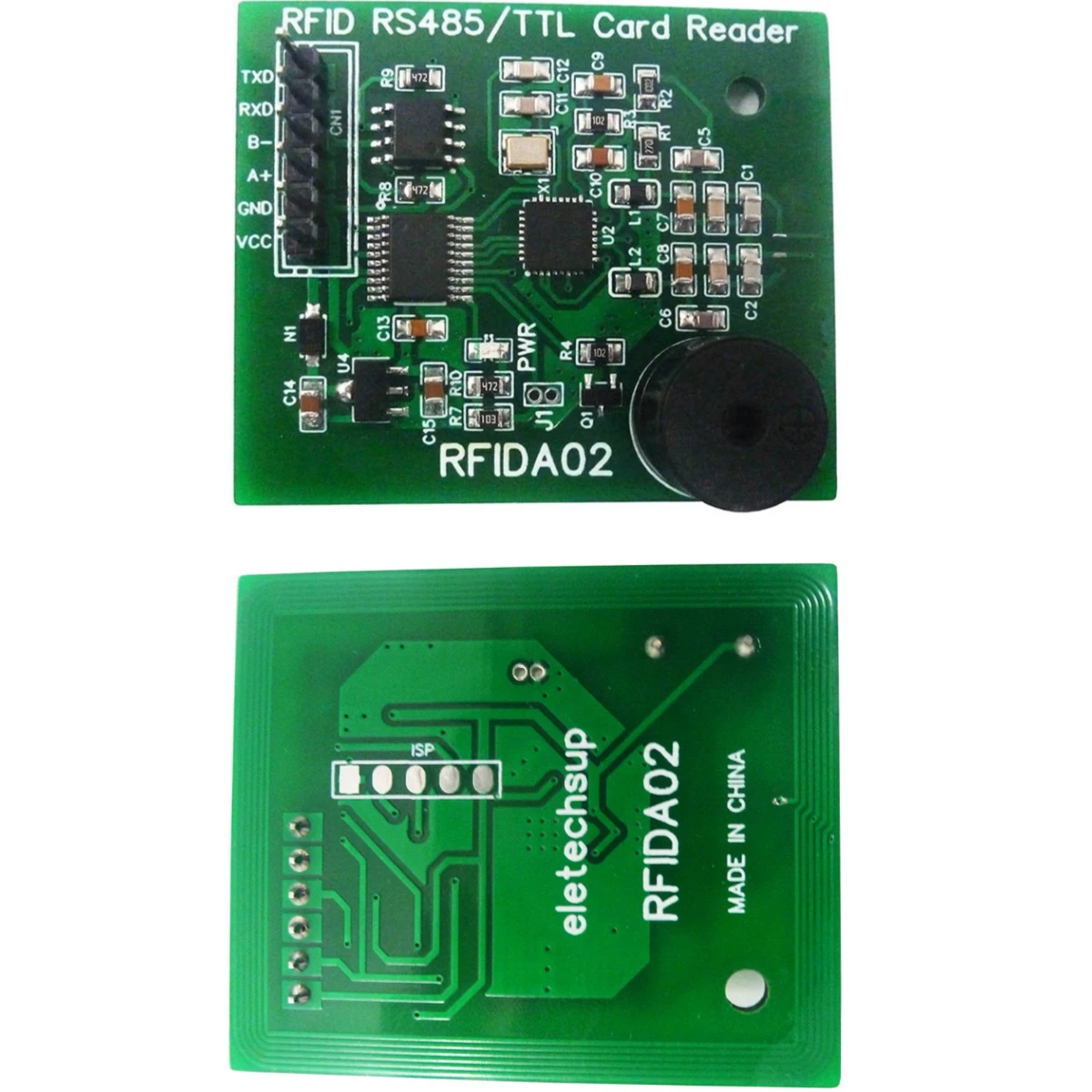 

RFIDA02 RS485 RS232 UART 13.56MHz RFID Reader Writer RC522 CV520 for M1 S50 S70 NFC RFID UID IC Card