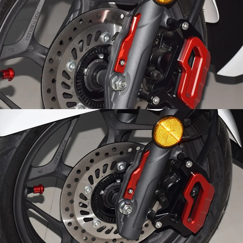 

For Honda PCX125 PCX160 2021 2022 2023 2024 PCX 125 160 2021-2023 Motorcycle Front Wheel Sensor ABS Sensor Guard Cover Protector