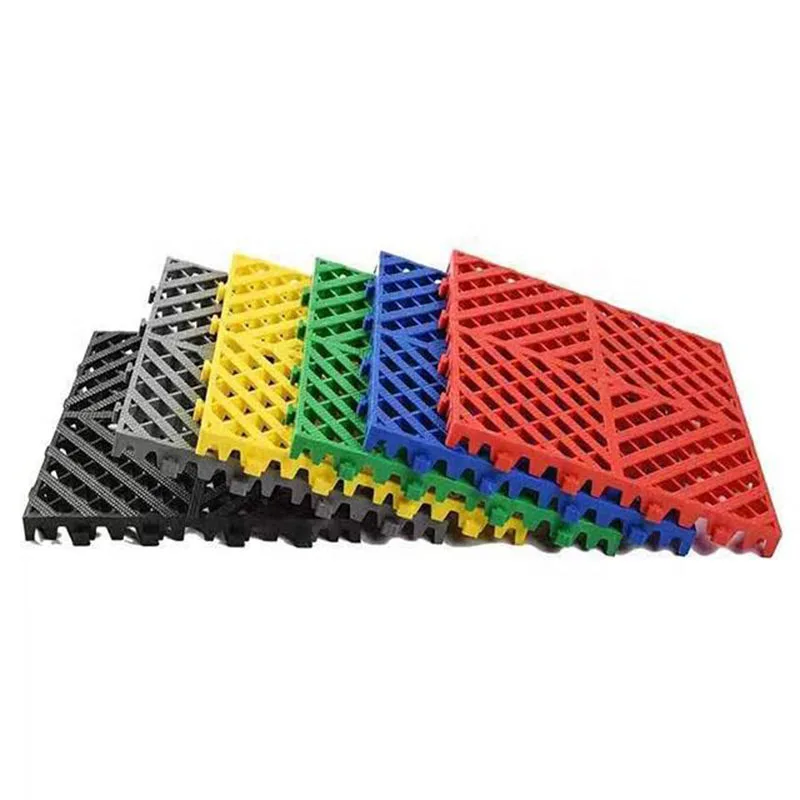 

Interlocking Plastic Mat for Garage Floor, PVC Mat Sheet, Car Wash, Work Shop