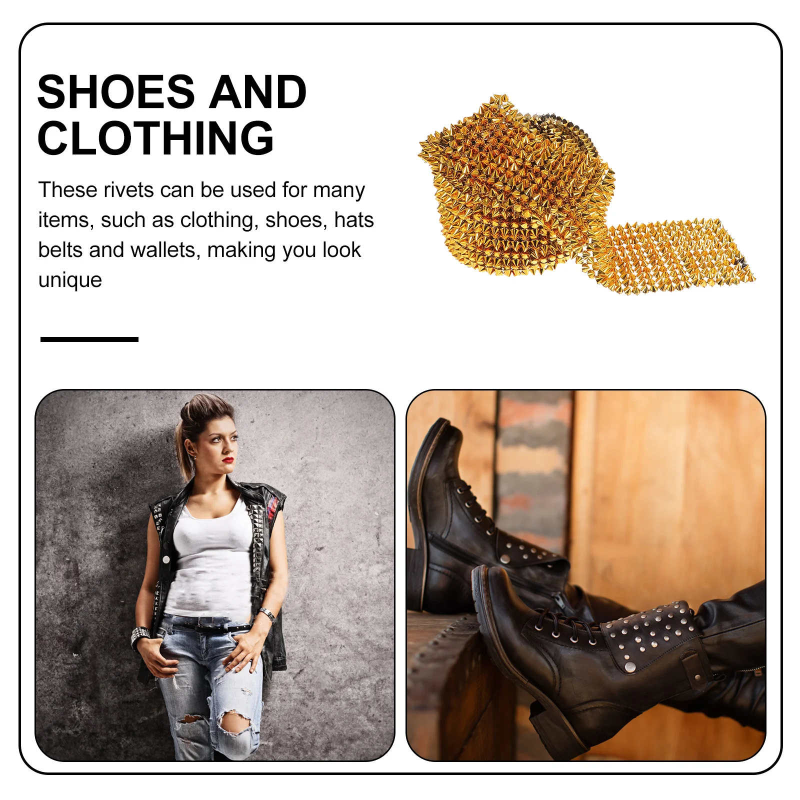 حفر خط بلاستيكي مدبب صف مقلد برشام ديكور DIY ملحق عالي الجودة متين وآمن هدية عيد الميلاد وأعياد الميلاد والعام الجديد