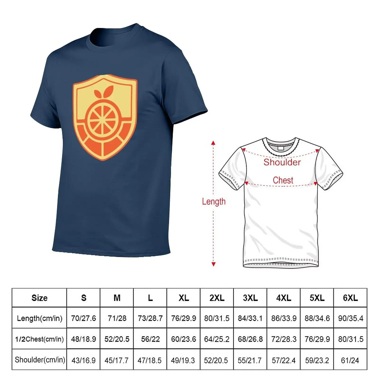 Naranja College T-Shirt aesthetic clothes summer tops Blouse men t shirt