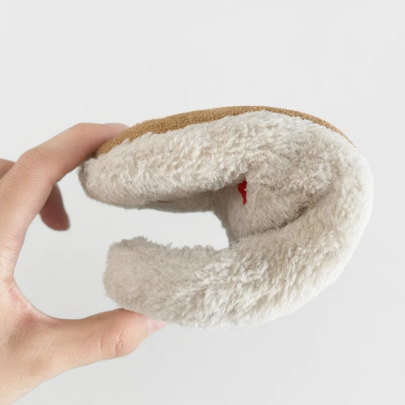 Winter Women's Heart-Shaped Indoor Floor Cotton Slippers Comfortable Fluffy Soft Sole Slippers Woman Light Living Room Shoes 45