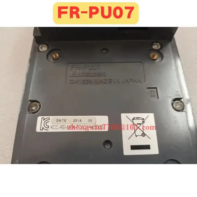 Used Operation Panel FR-PU07 FR PU07 Normal Function Tested OK