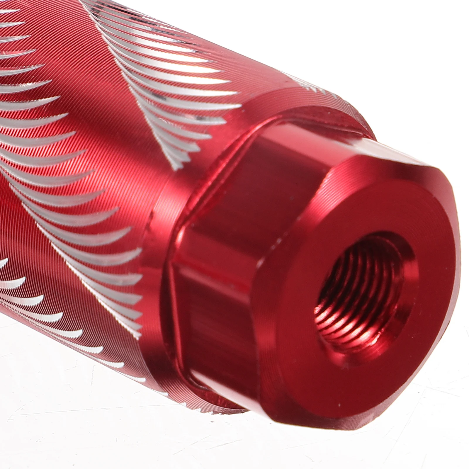 

1Pair Aluminum Alloy Bike Pegs Wear-Resistant Texture Long Length Rear Footrests for Road Mountain Bikes Cycling Accessories