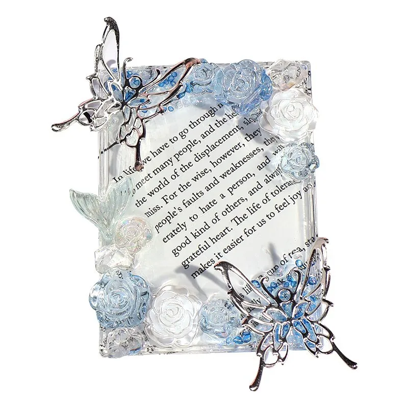 Best Finished Card Brick Sea Breeze Whisper Ice Transparent Star Card ProtectorkpopFan Merchandise Blogger Same Style
