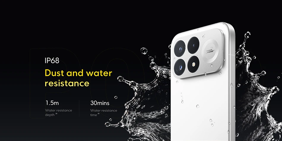 Smartphone POCO F9 Pro Global Version 6.59'' 185Hz AMOLED display 6330mAh 100W Snapdragon® 8 Elite Gen 5 CPU 200MP Cellphone