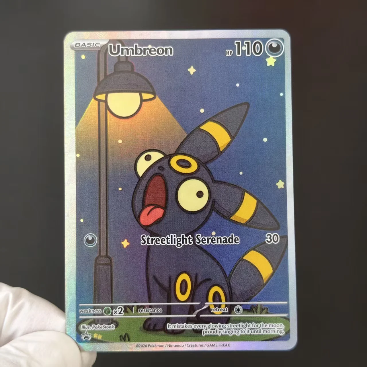 DIY Cute Cartoon TCG Eeveelution Series Collection Card Eevee Funny Expression Full Set Full Art Rainbow Holo PKM Cards