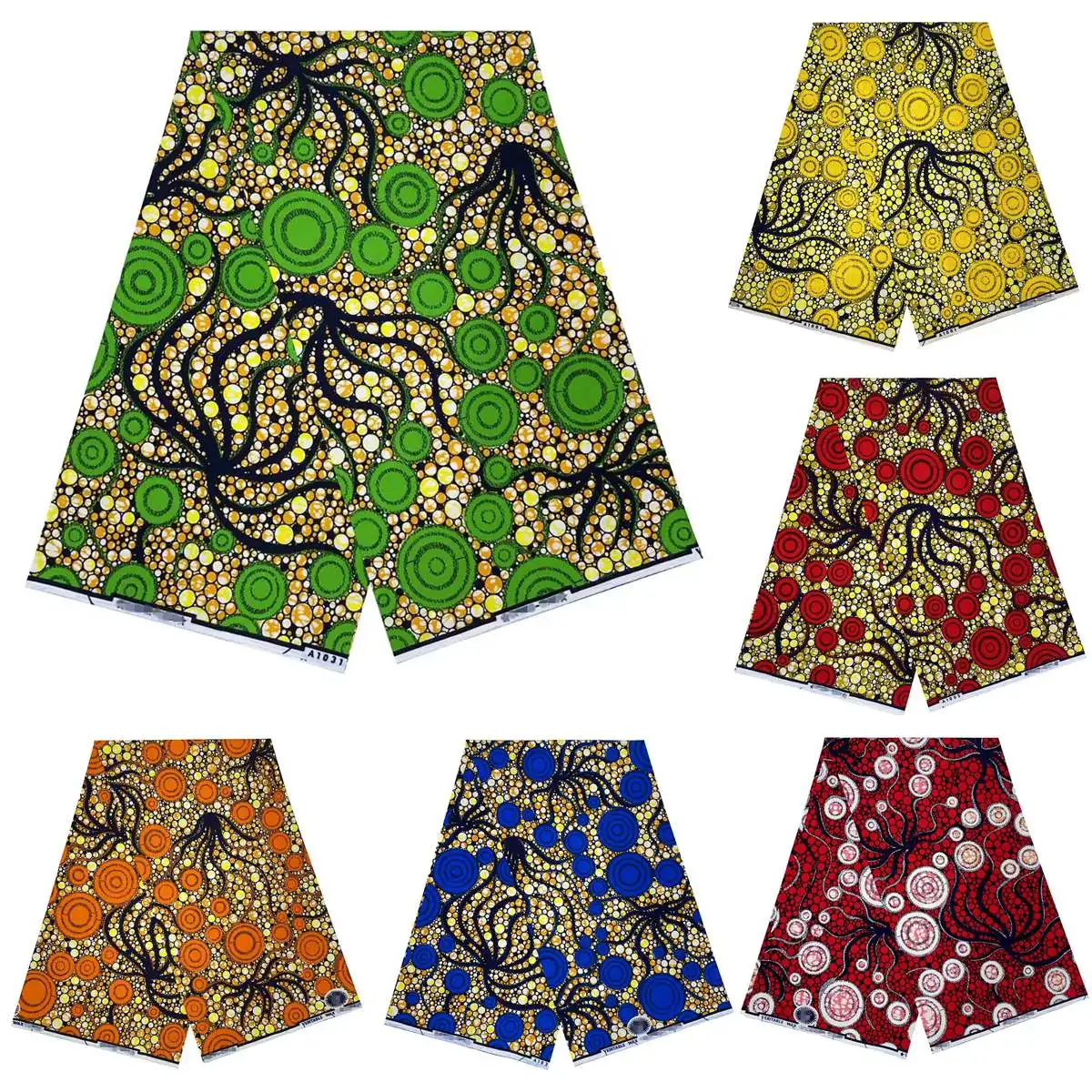 

Veritable Super Guaranteed Real Wax Fabric Soft Real Dutch Hollandais Original Pagne Africa Dress 100% Cotton Wrapper Loincloth