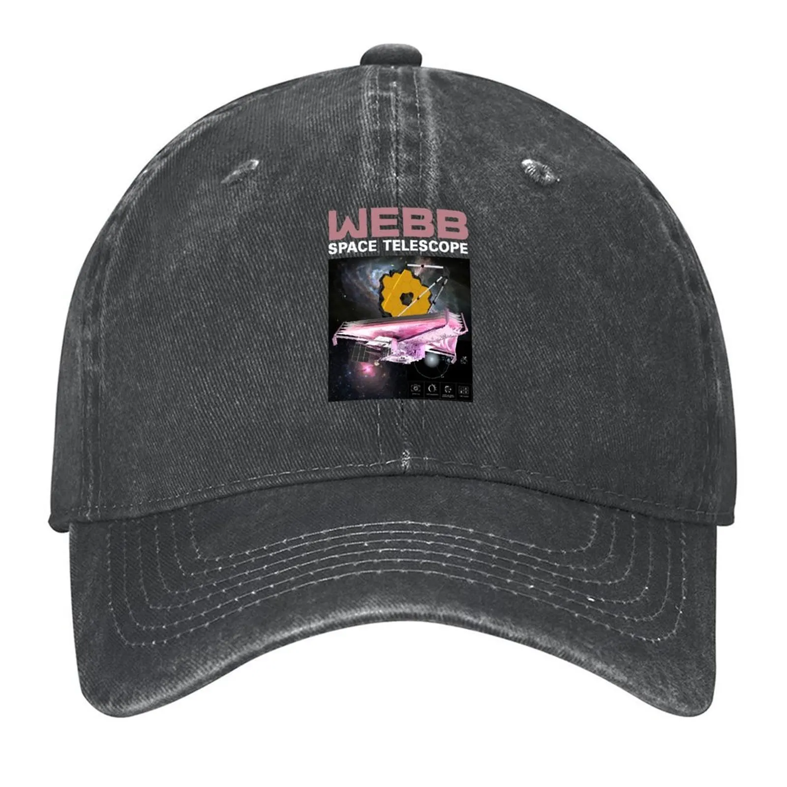 

James Webb Space Telescope Launch 2021 Baseball Cap Icon Golf Hat Man Kids Hat tactical cap Male Women's