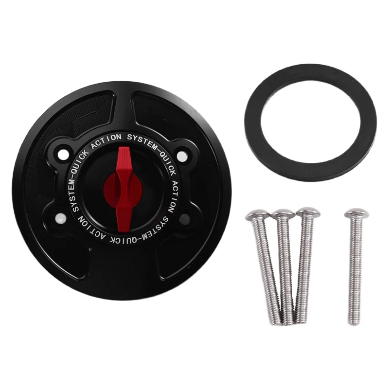 

L39A-Quick-Release Fuel Tank Cap Keylss Cover For BMW S1000RR M1000RR S1000R M1000R Motorcycle Fuel Tanks