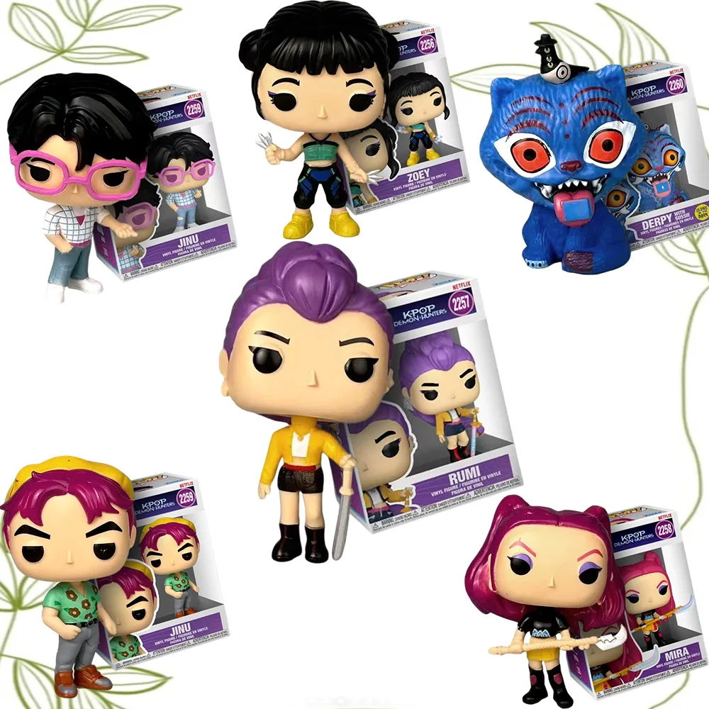 شخصية رومي زوي ميرا ساجا بوي عالية الجودة شيطان هنتر - 1-6 قطع جماليات عالية الجودة هدية مهرجان #1