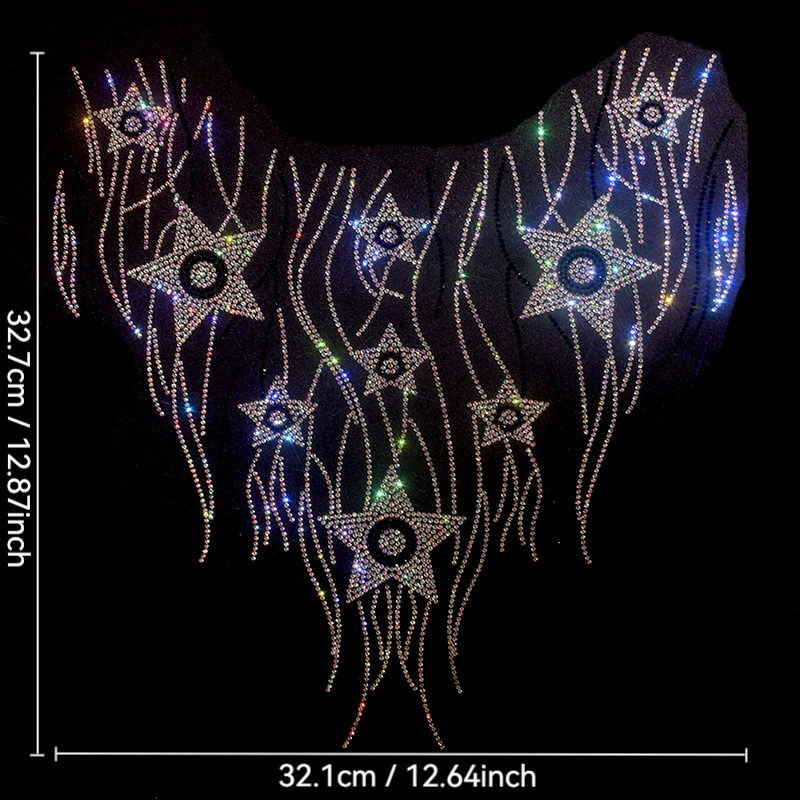 

Fashionable hot diamond, star, sequin DIY clothes, T-shirts, decorative patches, clothing accessories