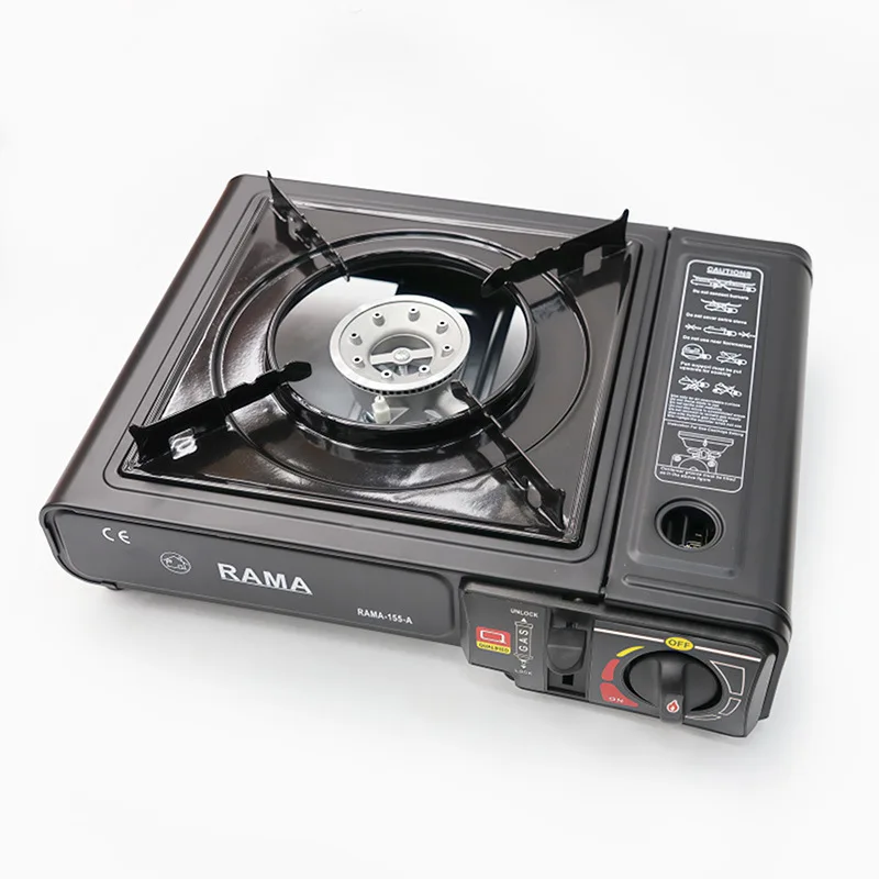 Outdoor Cassette Gas Stove Portable Camping Cooker Butane Burner Windproof Picnic Cooking Stove