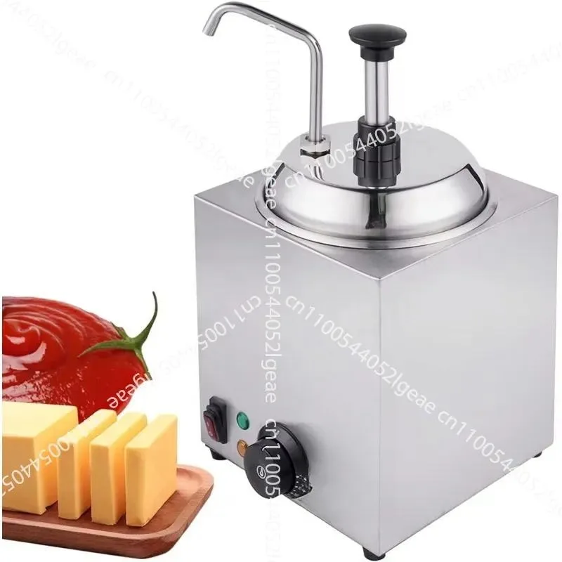 Corn Flakes Single Pot Stainless Steel Electric Chocolate Melter Cheese Dispenser