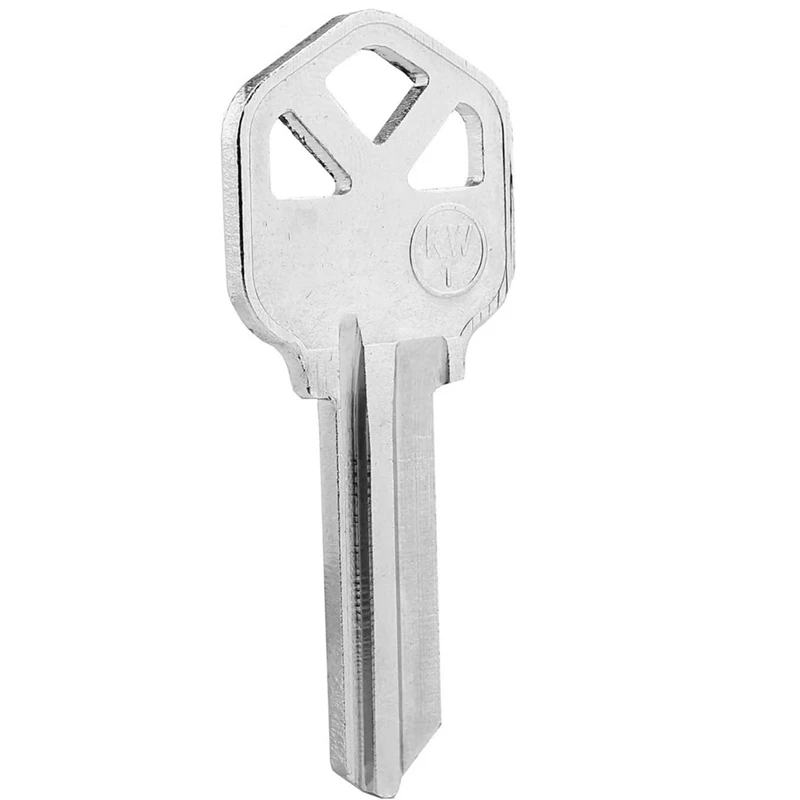 AB33-KW1 Brass Blank Key Blanks 100 Pack Of Uncut Blank Keys Copper Structures Blank Keys