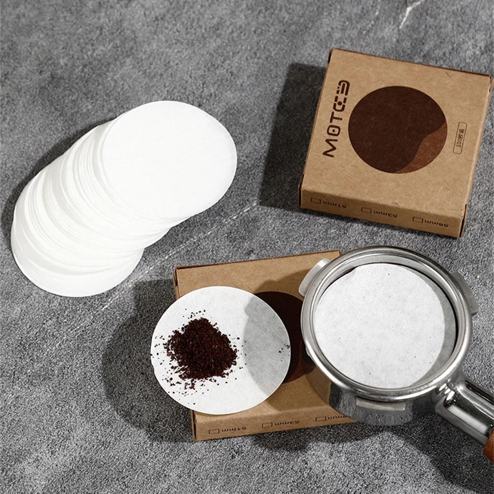 Coffee Filter Paper Uniform Without Caking Environmental Health Paper Delicate A Paper Multi-use Coffee Utensils Wood Pulp