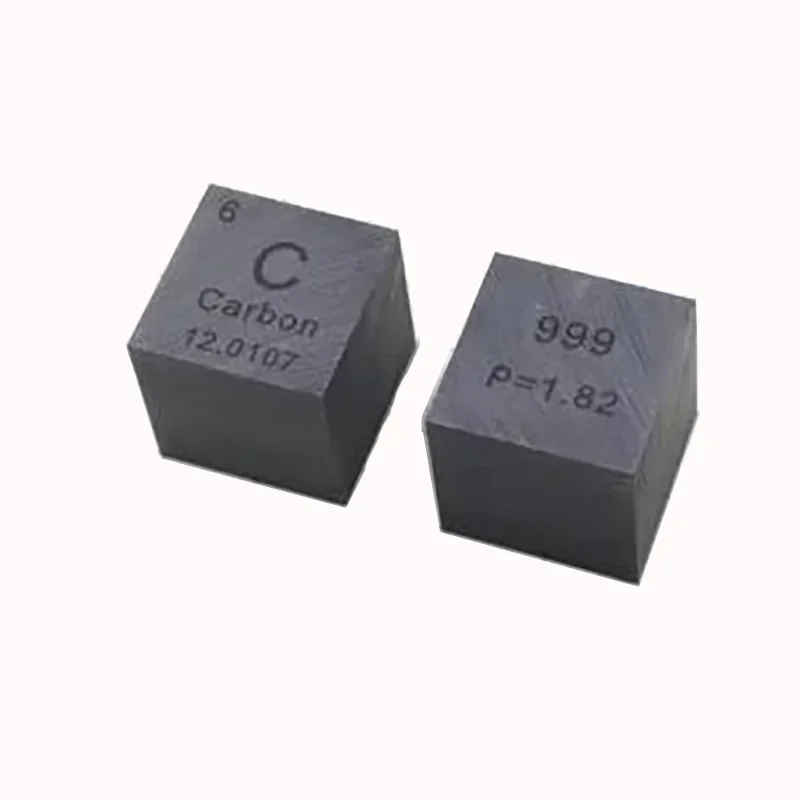 Carbon Cube Metal Element Cubes 10mm Size High Purity Periodic Table Collection 1cm 2.54cm 1 Inch