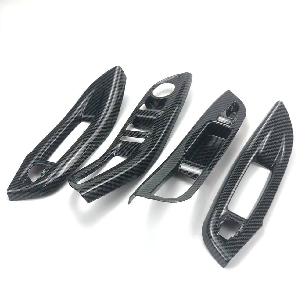 Car Styling Accessories Interior Carbon Fiber  Decorative Trim Sticker trim case For Ford Focus 3 mk3 Sedan Hatchback 2012-2014