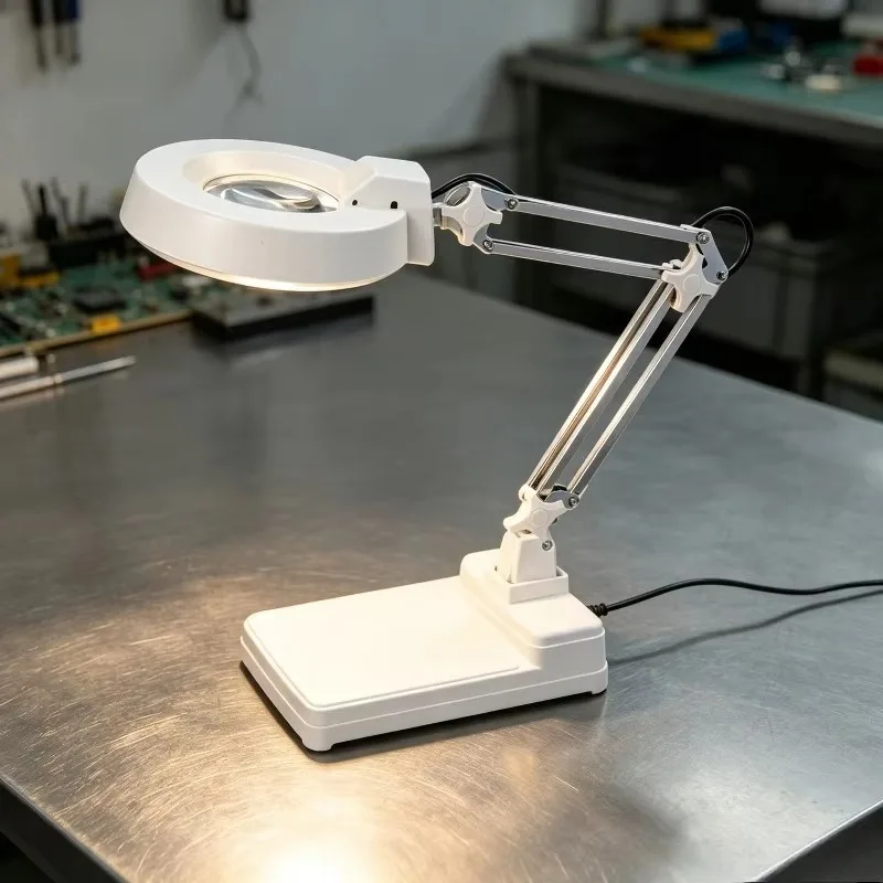 30X HD LED Magnifying Desk Lamp ZQ-86CY for Reading Watch Phone Repair Soldering Engraving Jewelry