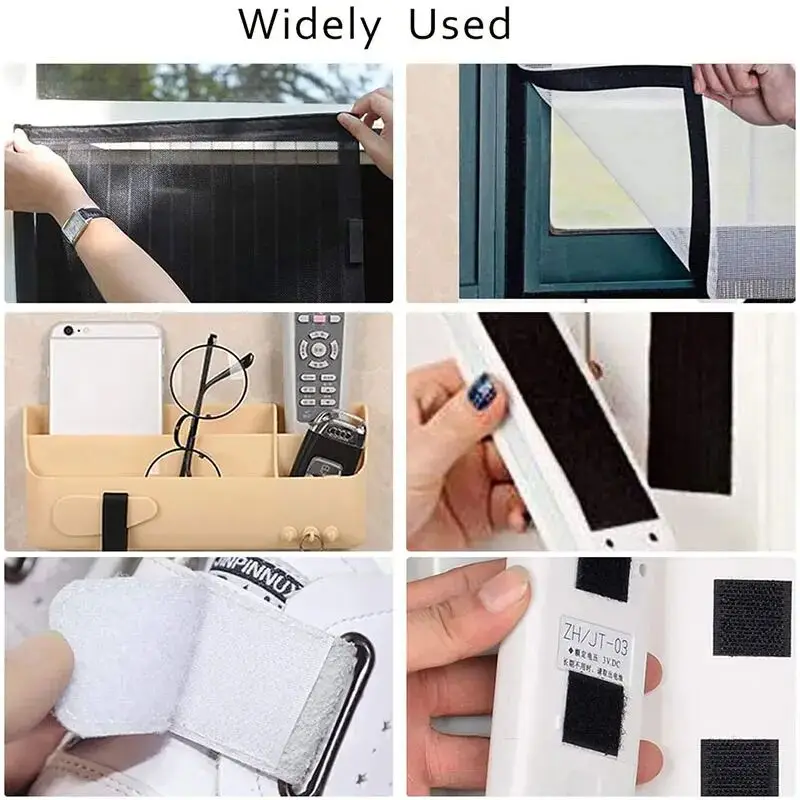 20/25/30/50 مللي متر 3M خطاف لاصق قوي للغاية | شريط فيلكرو عالي التحمل للتعديل الداخلي للسيارة/صناعة يدوية/تخزين منزلي #6