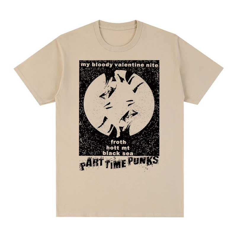 

Мужская хлопковая футболка с надписью «My Bloody Valentine»