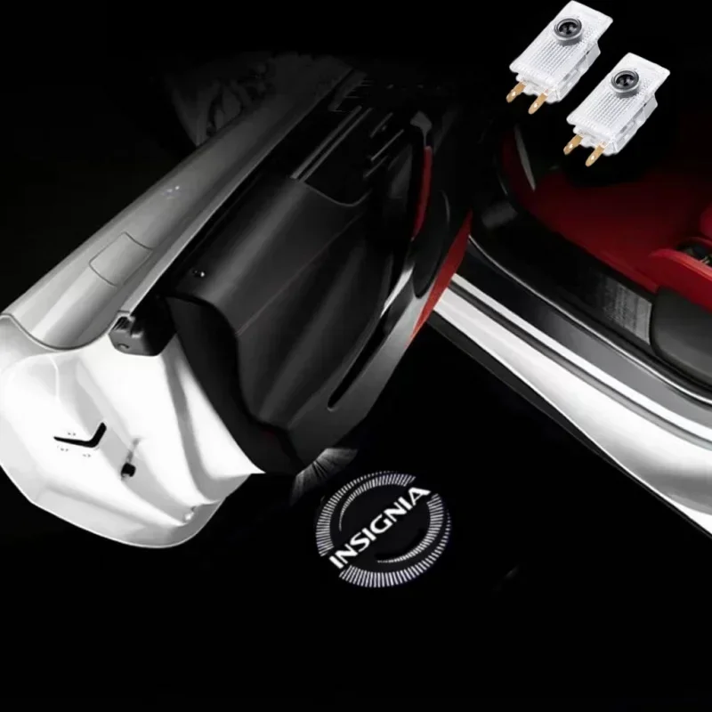 

Светодиодный проектор логотипа на дверь автомобиля, лазерный проектор с эффектом тени, приветственный светильник, декоративная подсветка для Opel Insignia A B 2008-2018, 2019, 2020, 2021 годов выпуска.